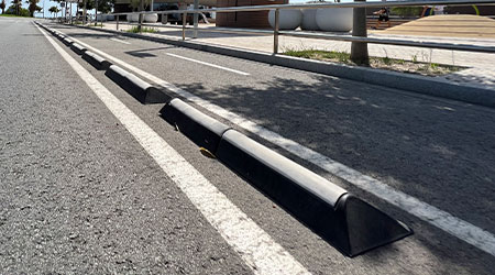 separador asimètric carril bici